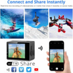 4K  Waterproof All Digital UHD WiFi Camera + RF Remote And Accessories - Image 5