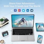 4K  Waterproof All Digital UHD WiFi Camera + RF Remote And Accessories - Image 6