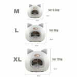 Cozy 2-In-1 Pet House Bed - Image 5