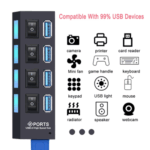 USB 3.0 Hub USB Hub 3.0 Multi USB Splitter 4/7 Port Multiple Expander - Image 3
