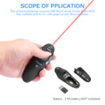 Wireless Presenter with Red Laser Pointers Pen USB - Image 4