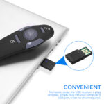 Wireless Presenter with Red Laser Pointers Pen USB - Image 5