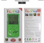 Retro Childhood Tetris Handheld Game Player Yellow - Image 4