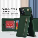 Slim Zipper Wallet Back Case for iPhone With Crossbody Strap - Image 8